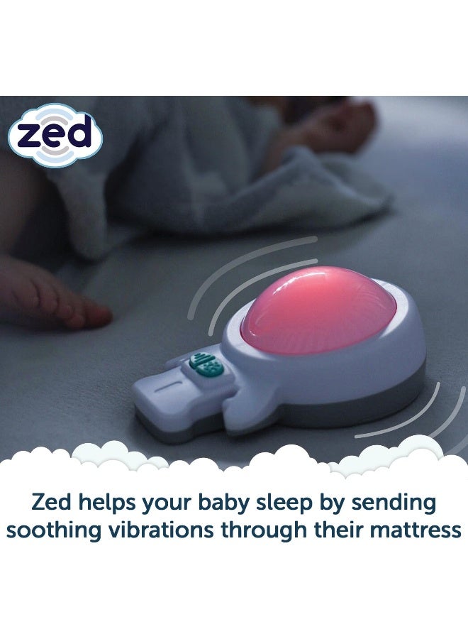 ROCKIT Zed by Rockit - Baby Sleep Aid Helps Your Baby Sleep, 6 Vibration Modes and Calming Red Light, Place on Any Mattress, Suitable for Cribs, Moses Baskets, Cots and Beds from Newborn - Image 2